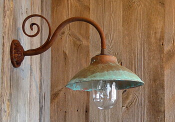Stallampa Koppar - Packhus Nr. 1906 Ø 28 cm
