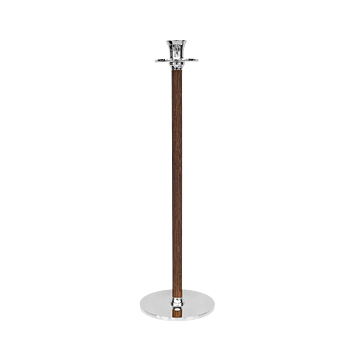  Alto Basso Ljusstake - Nickelplaterad mässing
