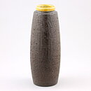 Gunnar Nylund (1959) Brown Vase with Yellow Top 19 cm (2)