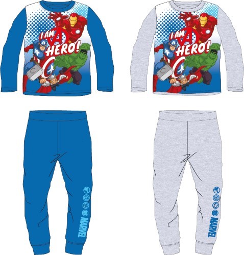 Avengers Marvel Pyjamas Med Långärmad Hero BL - 2