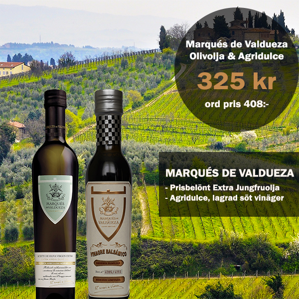 Marqués de Valdueza Extra Jungfruolja & Agridulce Family Reserve