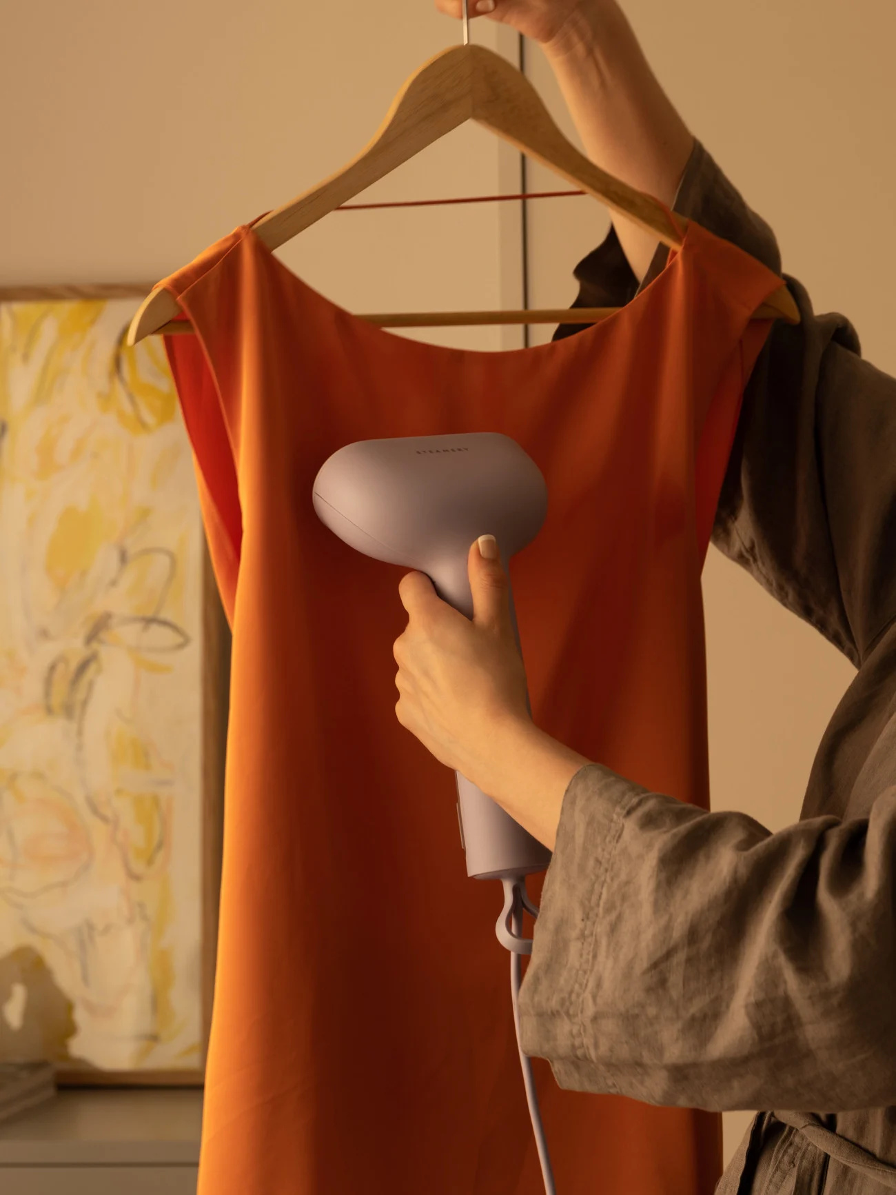 STEAMERY Cirrus X Handheld Steamer Lilac - 2