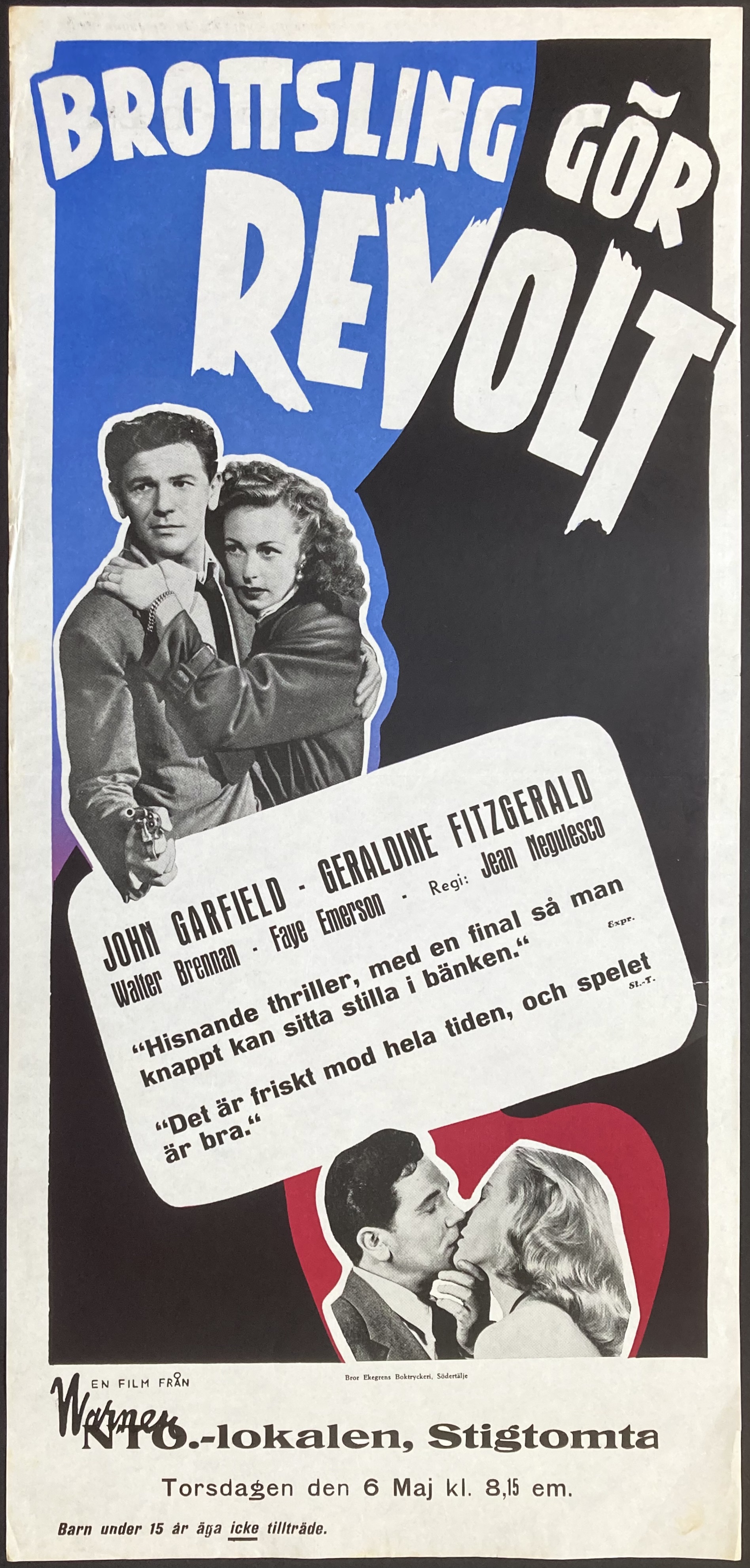 NOBODY LIVES FOREVER (1946)