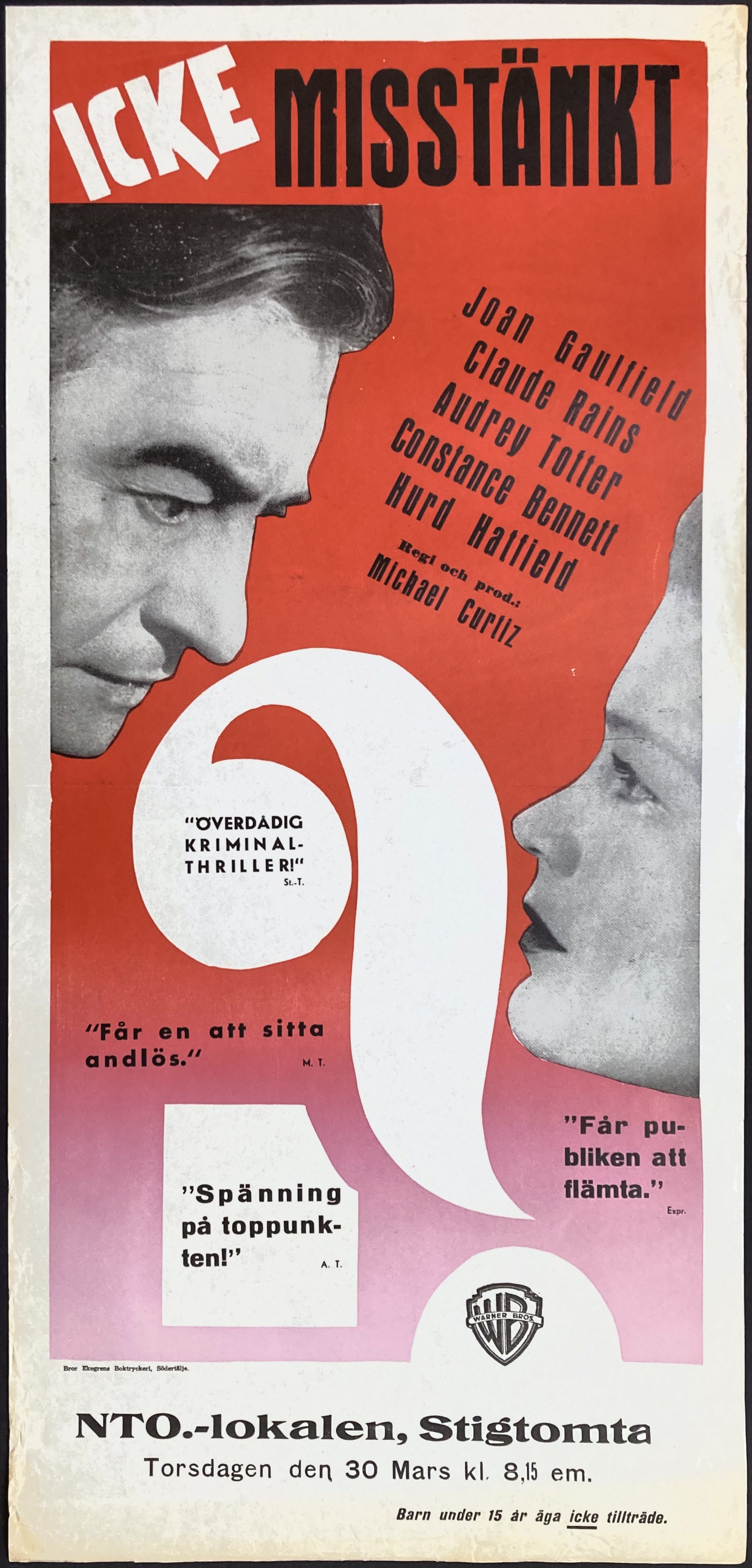 THE UNSUSPECTED (1947)