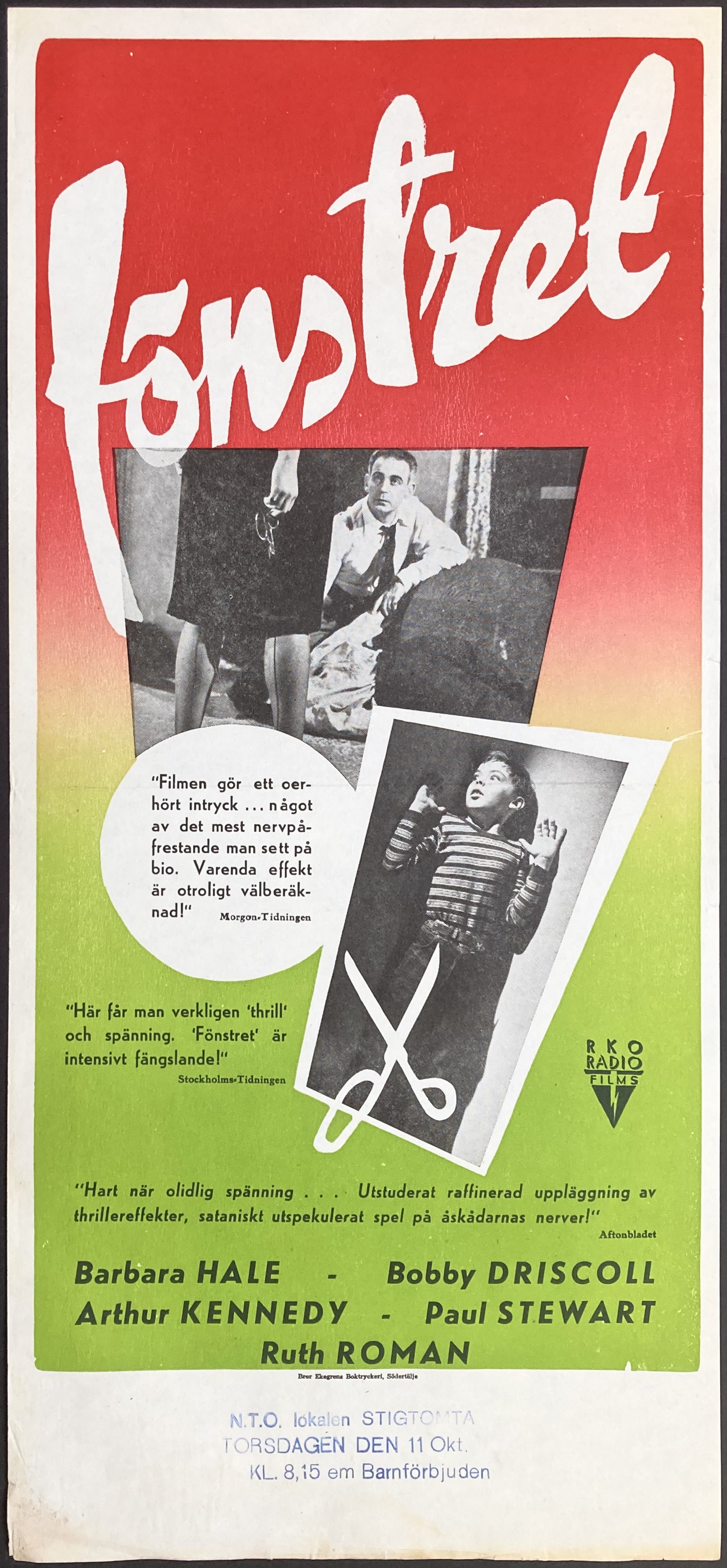 THE WINDOW (1949)