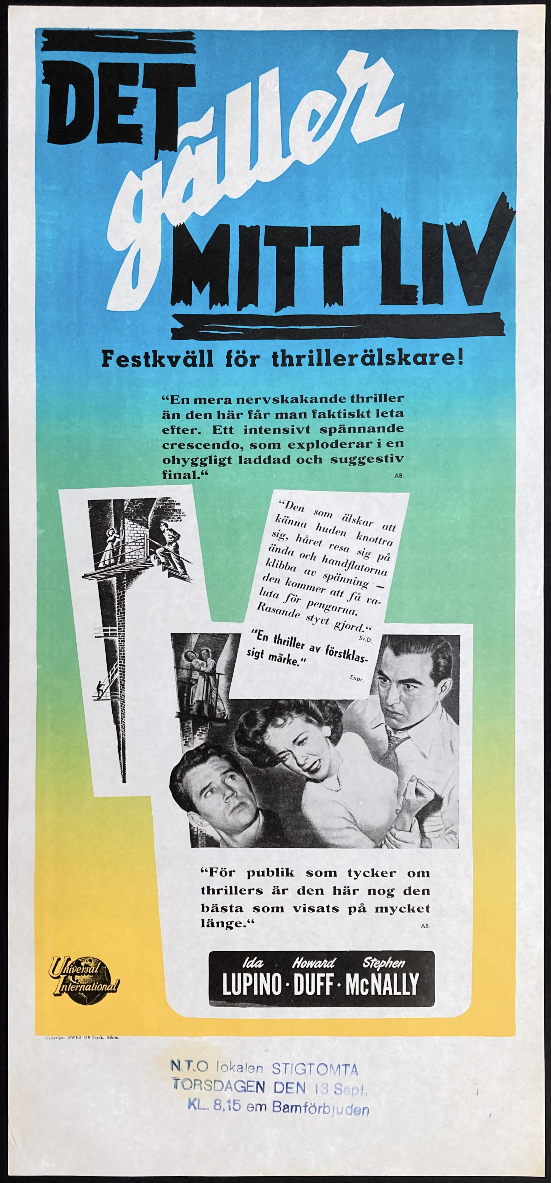 WOMAN IN HIDING (1950)