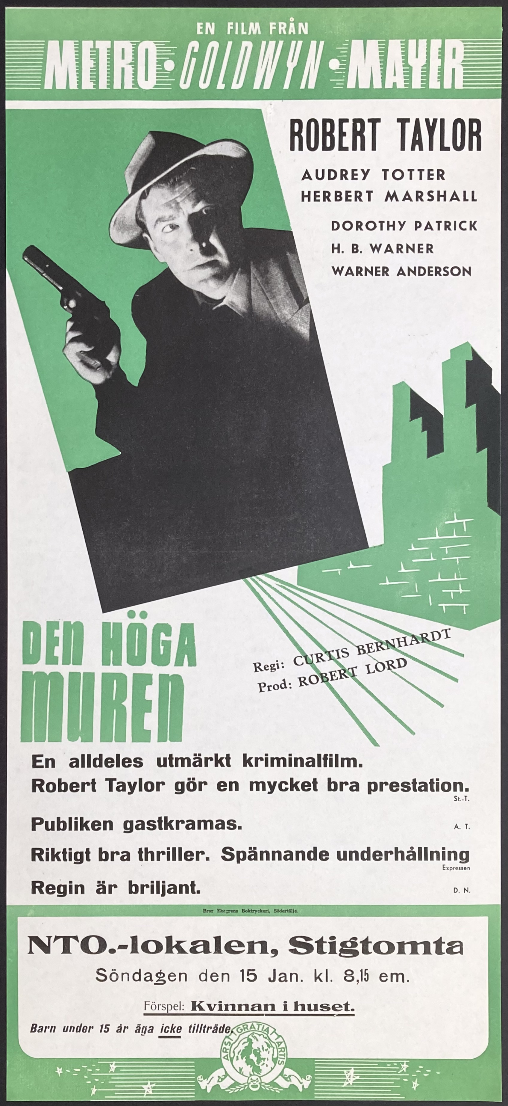 DEN HÖGA MUREN (1947)