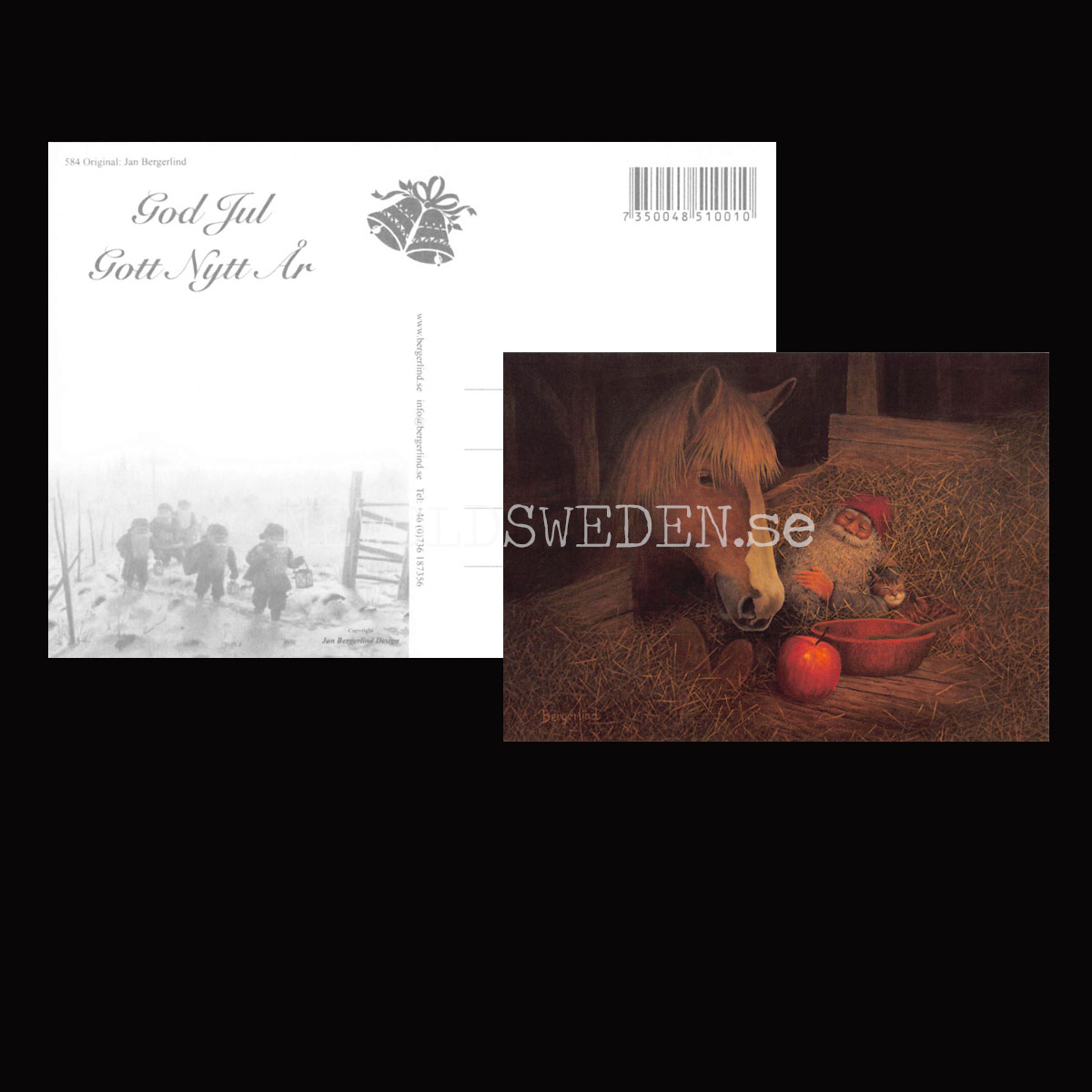 Tuppluren Vykort 584 Jan Bergerlind - 900 - 3