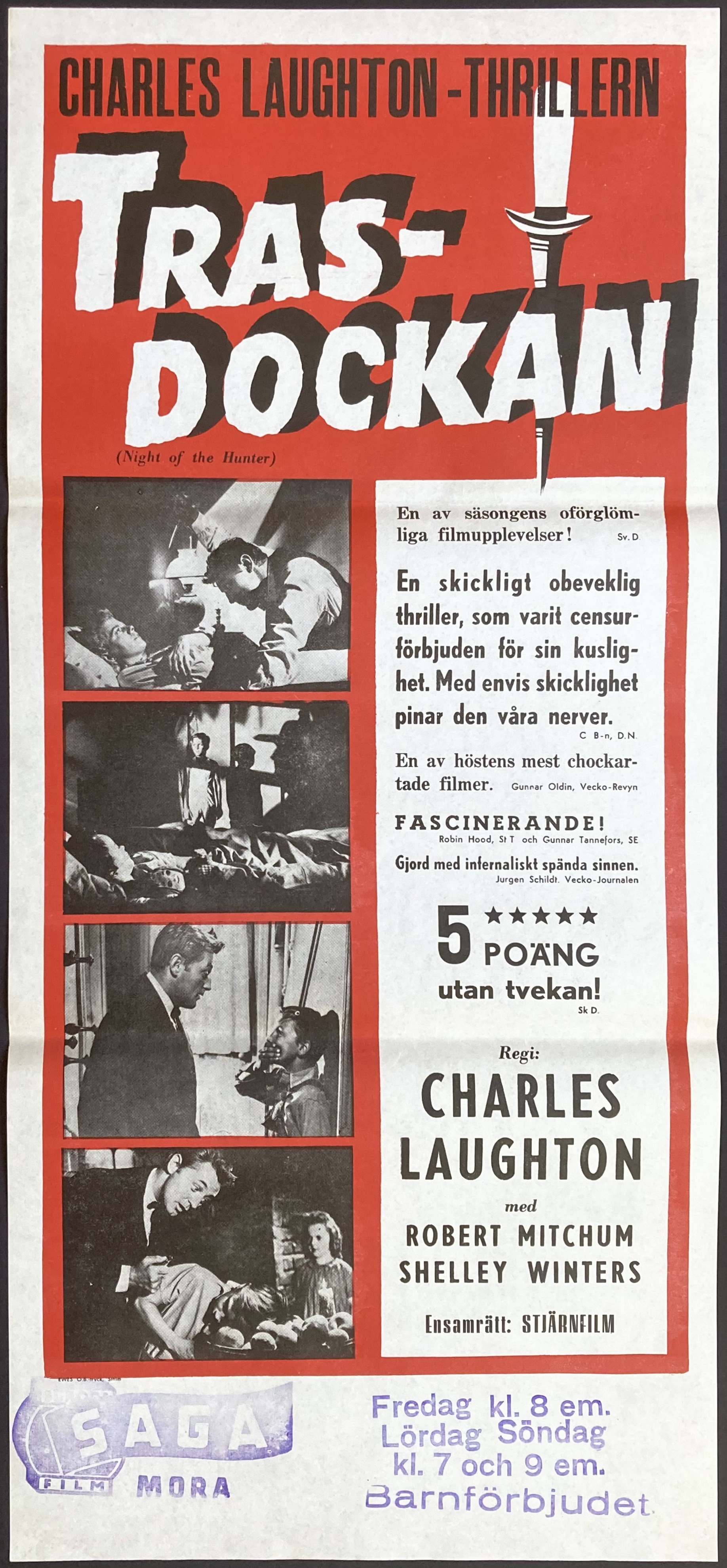 THE NIGHT OF THE HUNTER (1955)