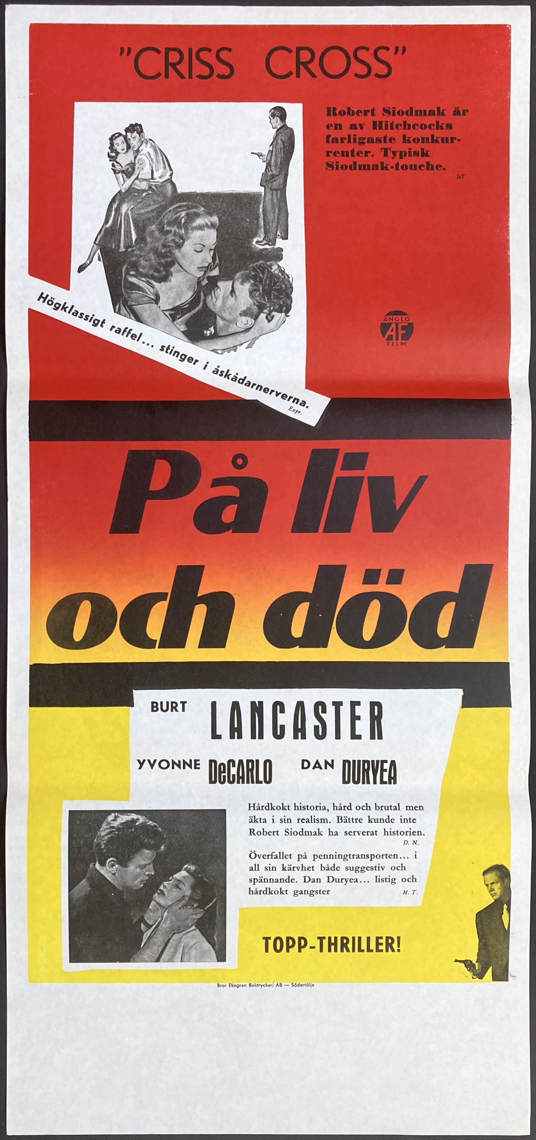 PÅ LIV OCH DÖD (1949)