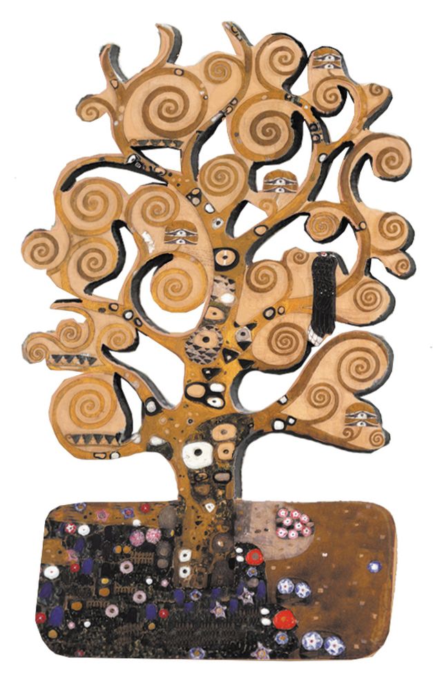 Magneter MDF, Gustav Klimt, Borddisplay med 64 stk., TEMA-produkt - 5