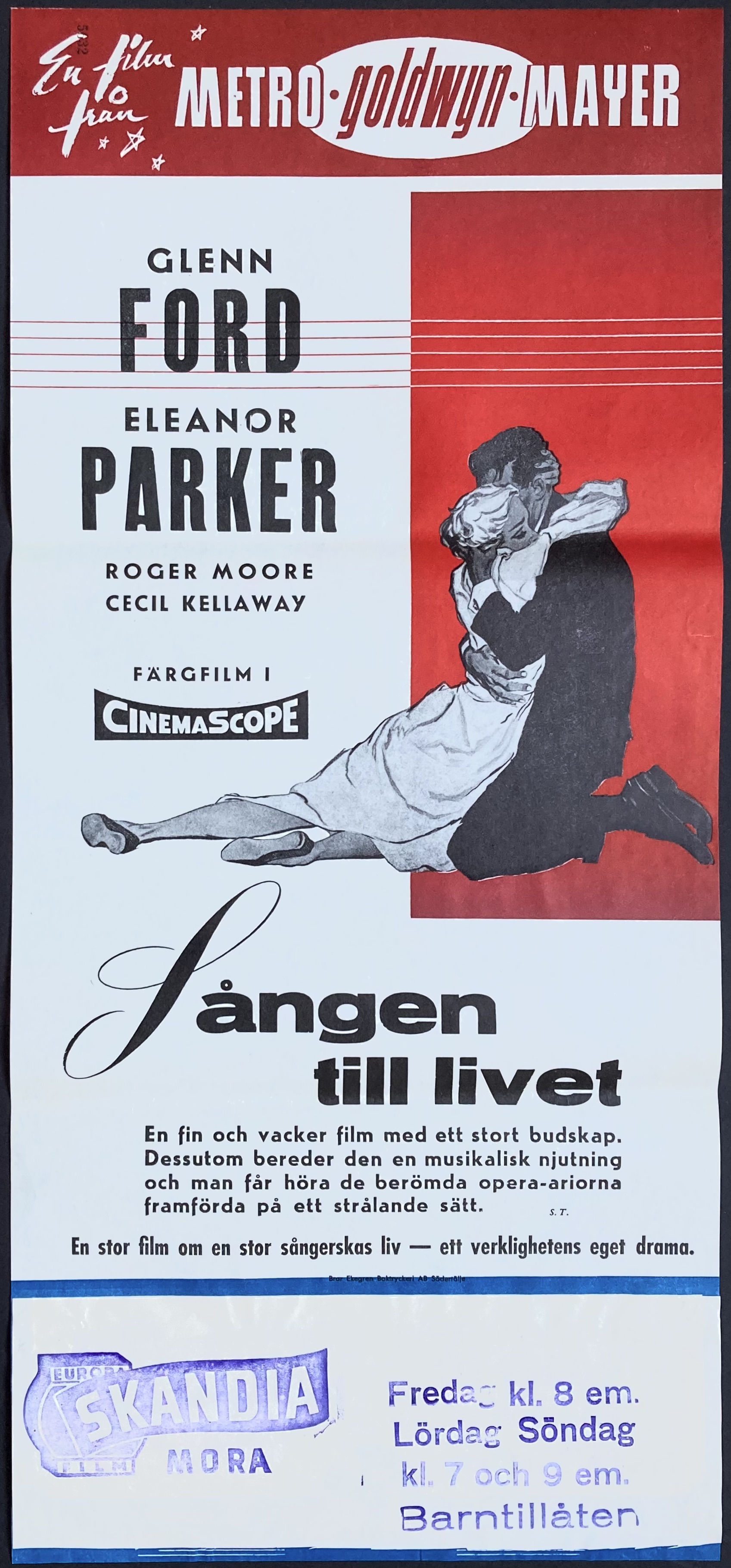 SÅNGEN TILL LIVET (1955)
