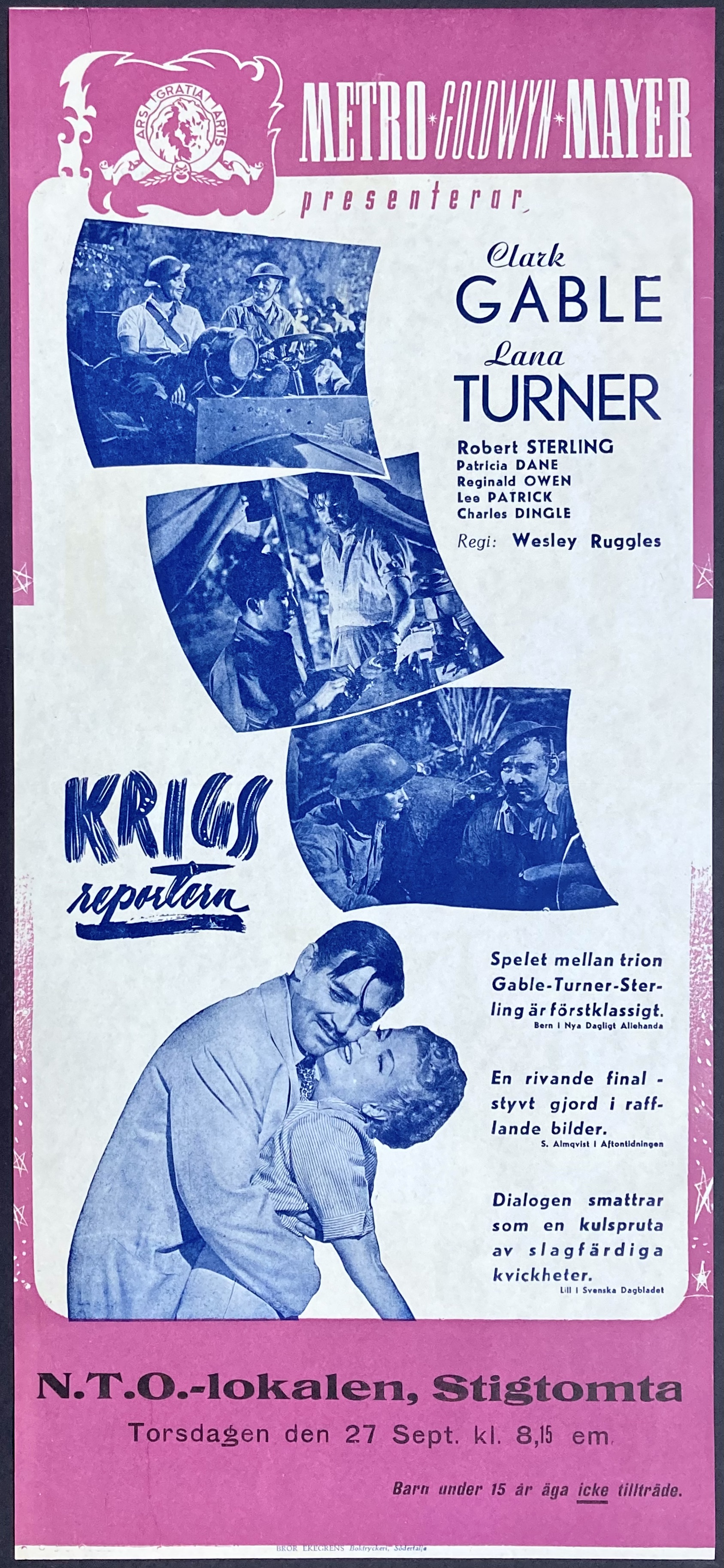 KRIGSREPORTERN (1942)