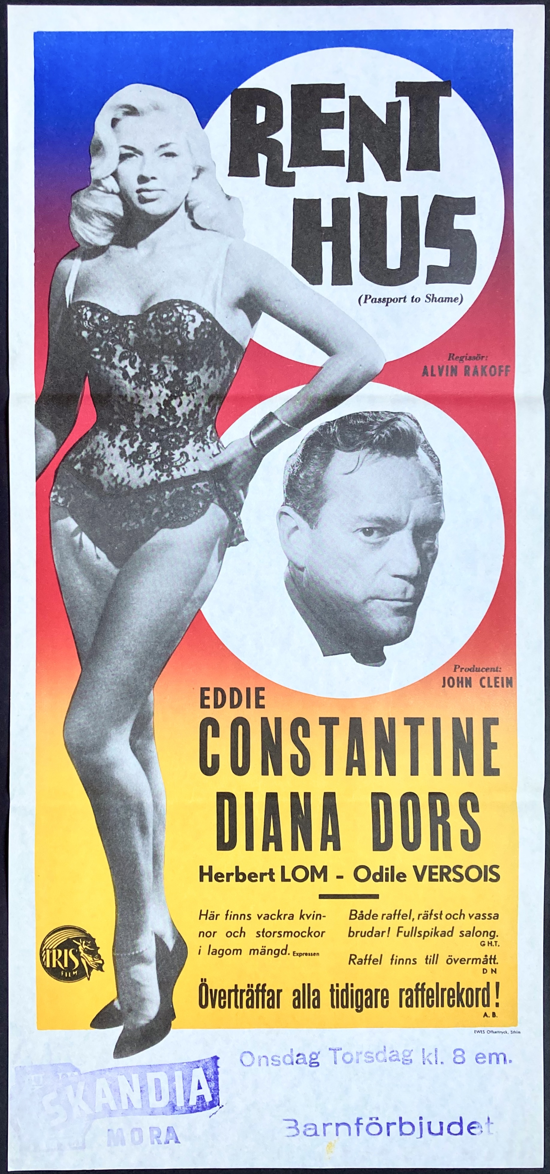 PASSPORT TO SHAME (1958)