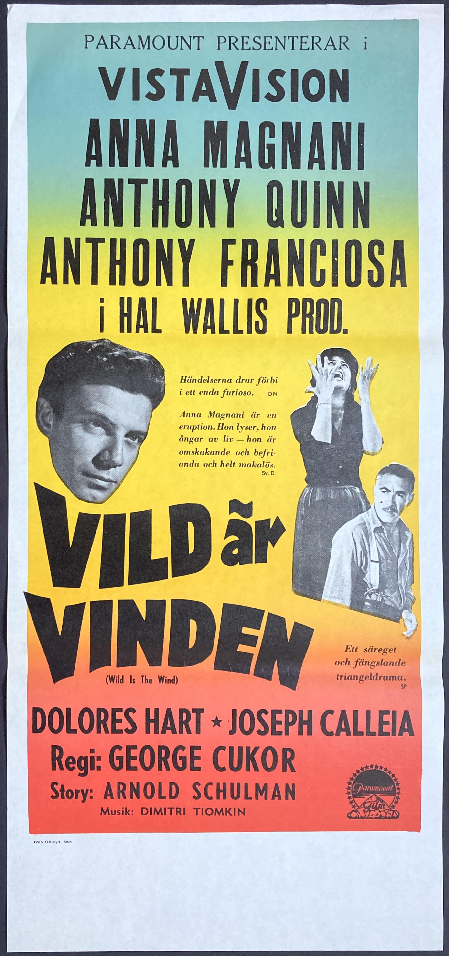 VILD ÄR VINDEN (1957)