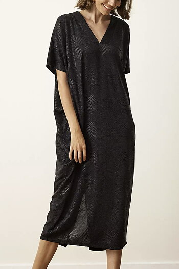  In Front - In Front - Leanne Dress Black