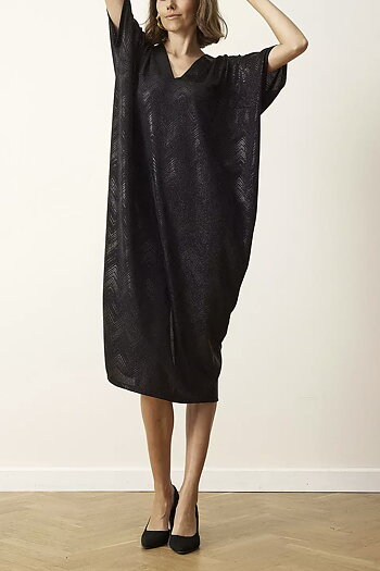  In Front - In Front - Leanne Dress Black