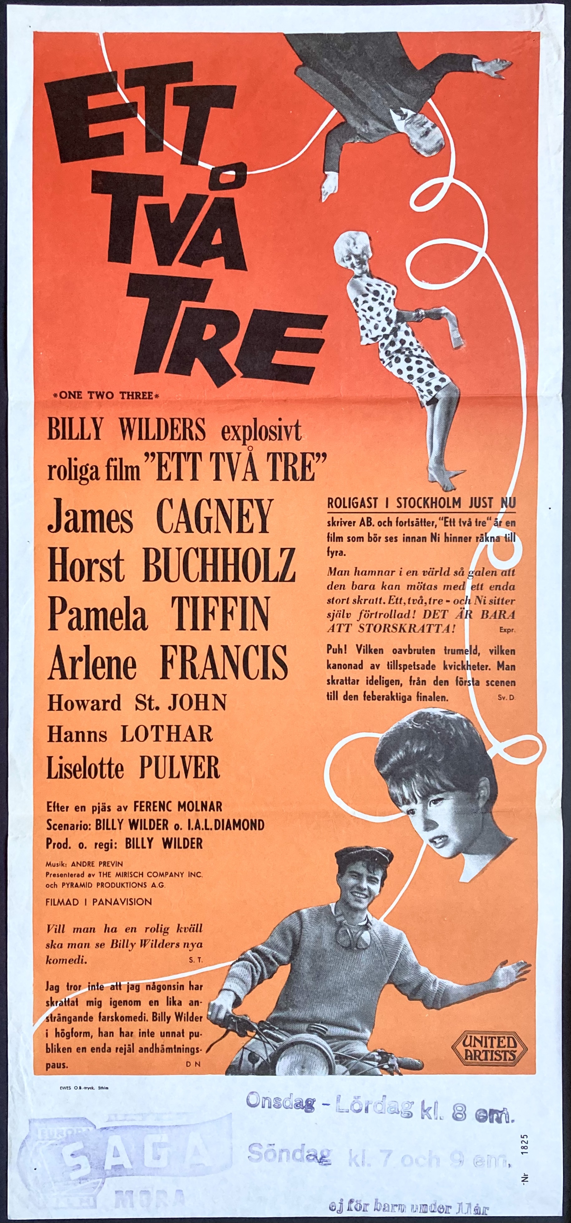 ONE TWO THREE (1961)