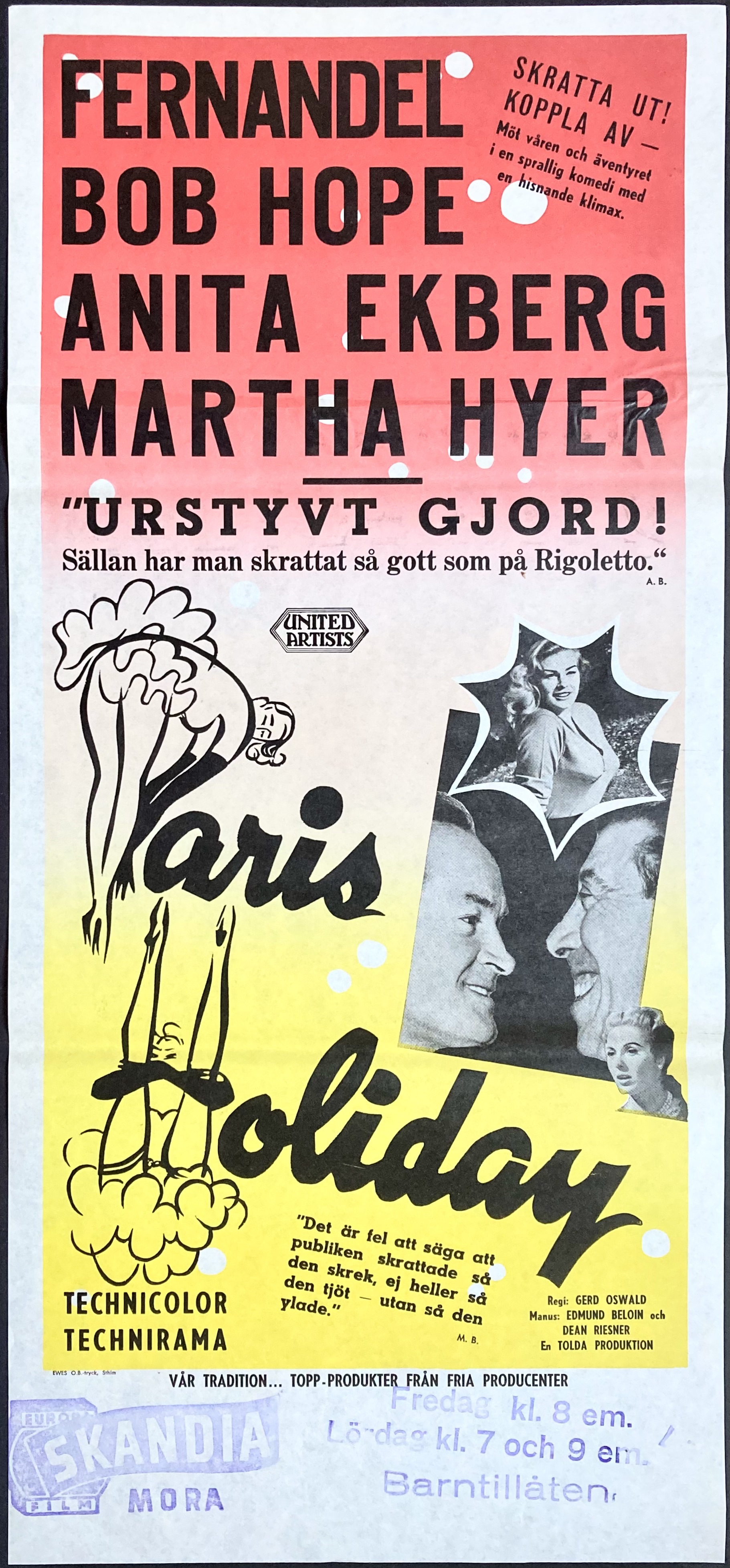PARIS HOLIDAY (1958)