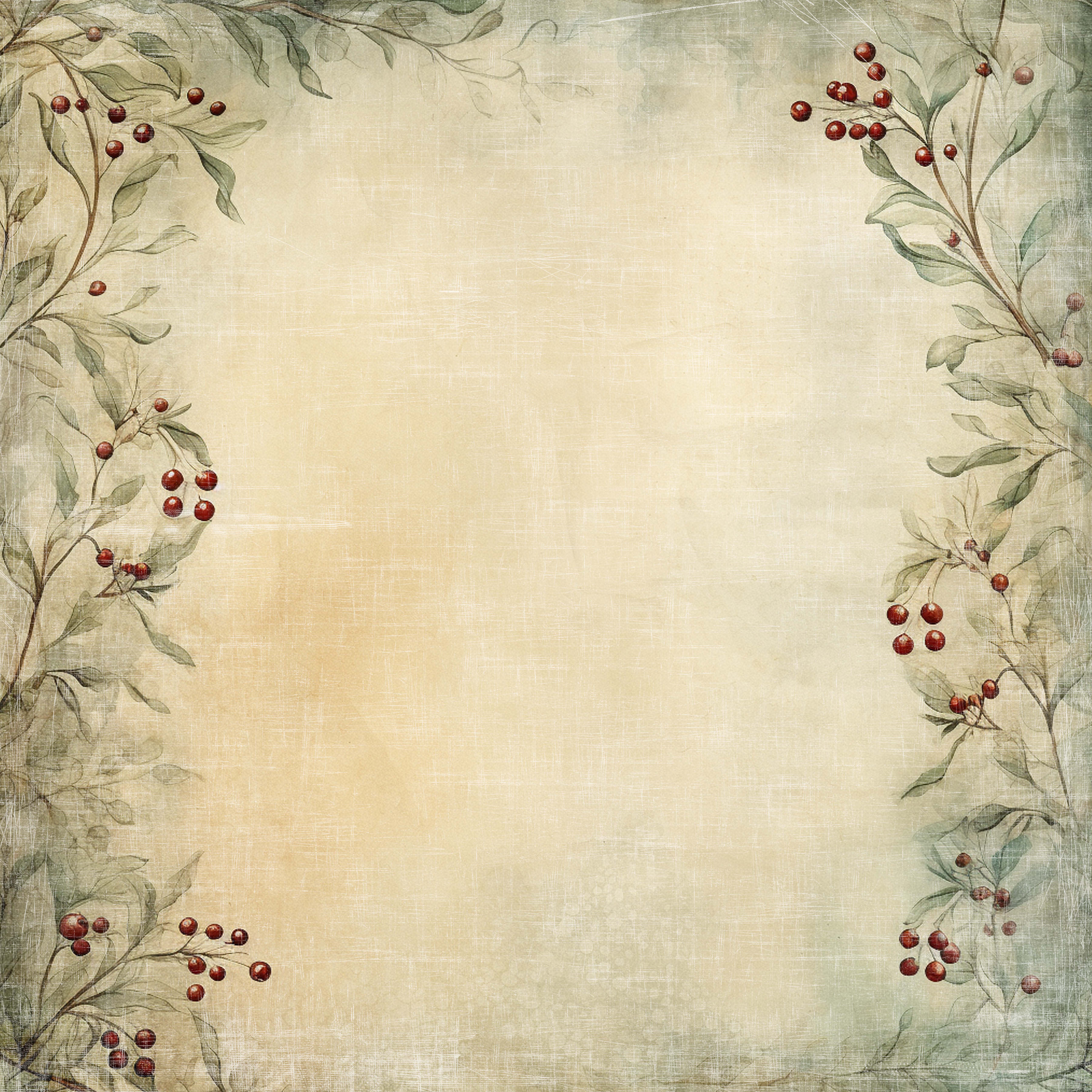 Papper Scrapbooking Reprint - Christmas Time - Hollieberrys - 12x12