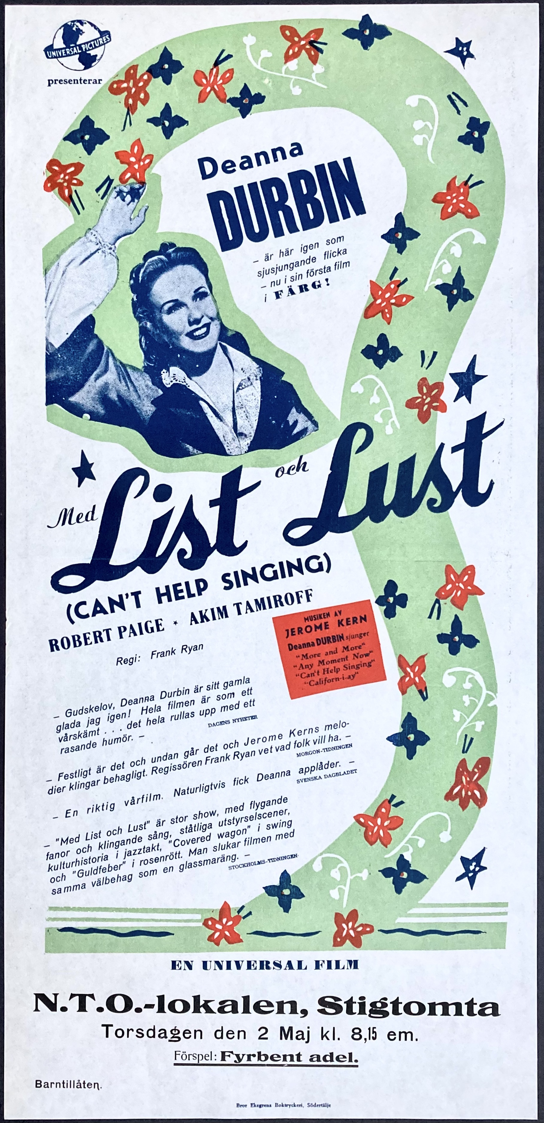 MED LIST OCH LUST (1944)