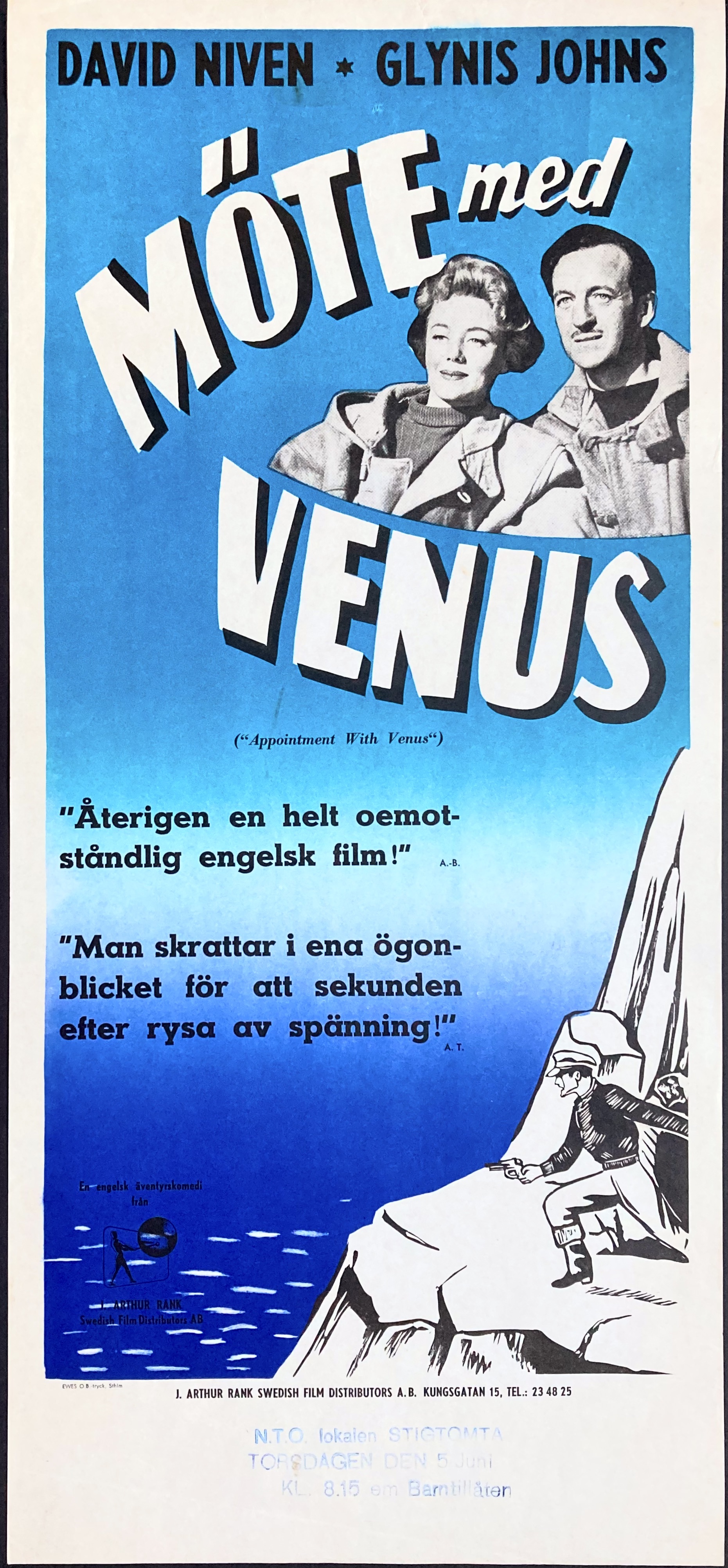 Nostalgipalatset APPOINTMENT WITH VENUS (1951)