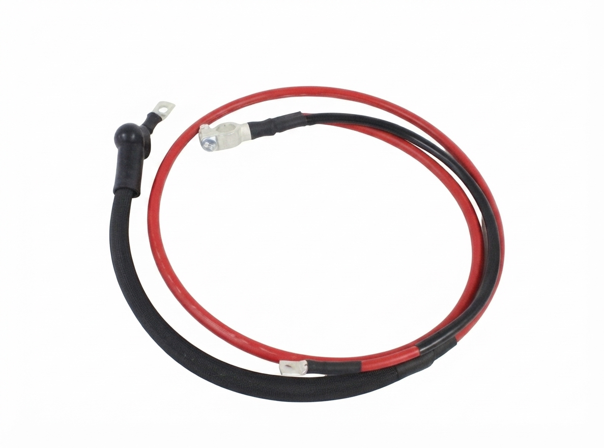 Battery cable, positive 740/760 D24 1987
