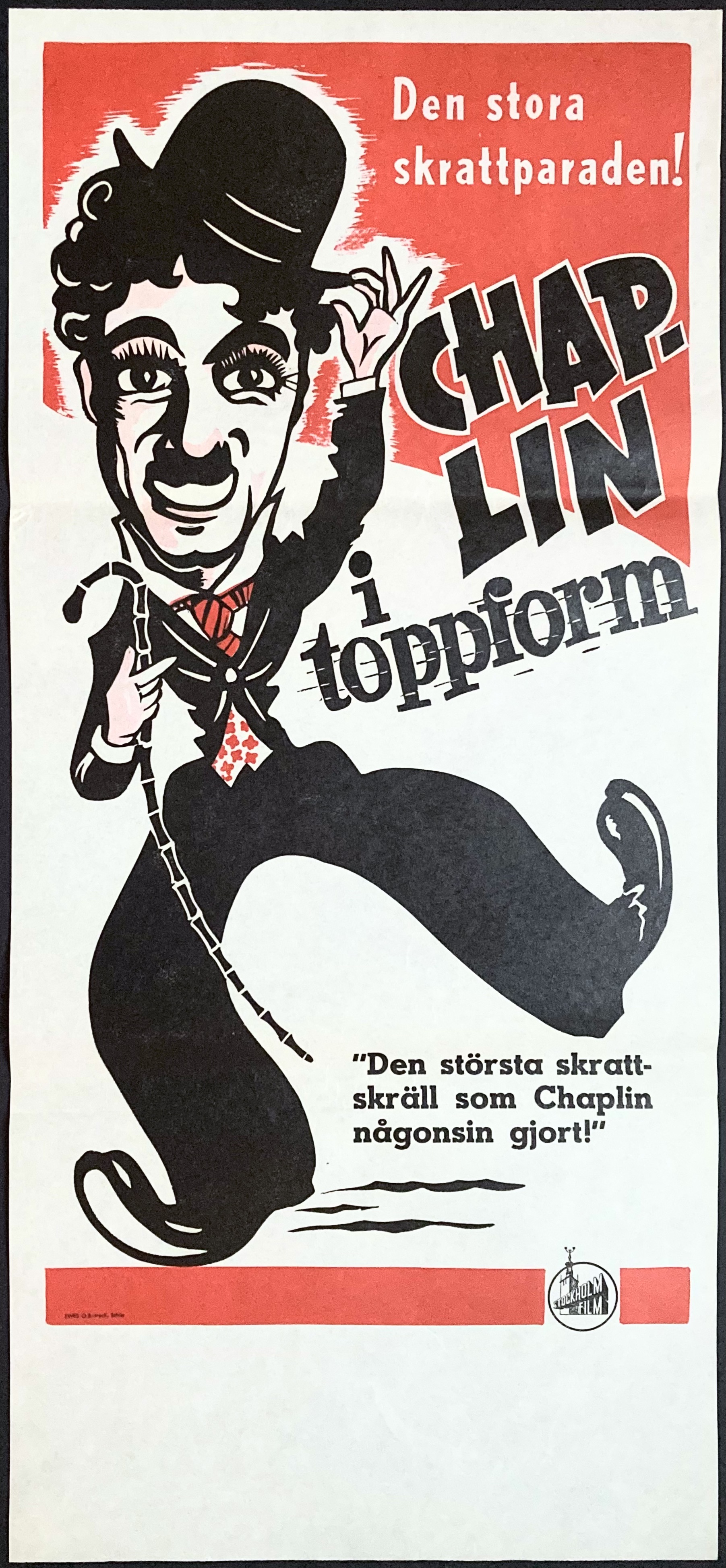 CHAPLIN I TOPPFORM (1930´s)
