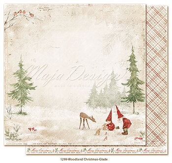 MD Woodland Christmas 1299 12x12  -Glade