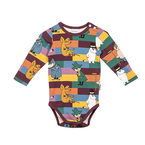 mumin fluga body vinröd