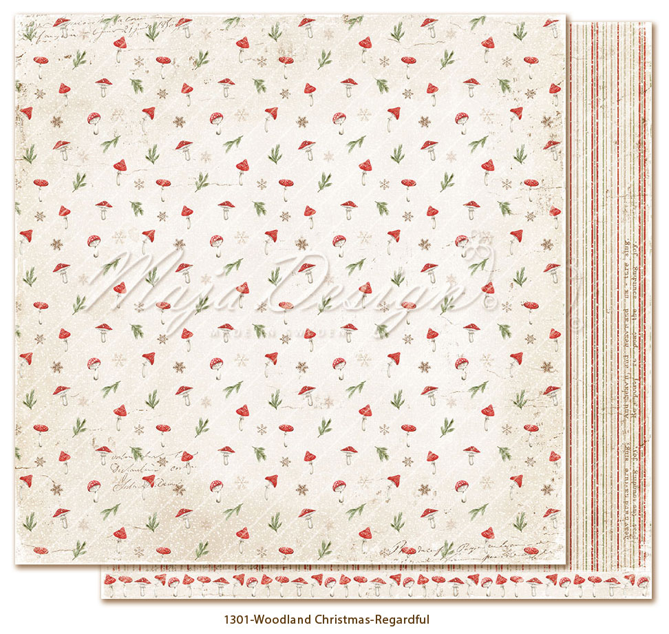 MD Woodland Christmas 1301 12x12  -Regardful