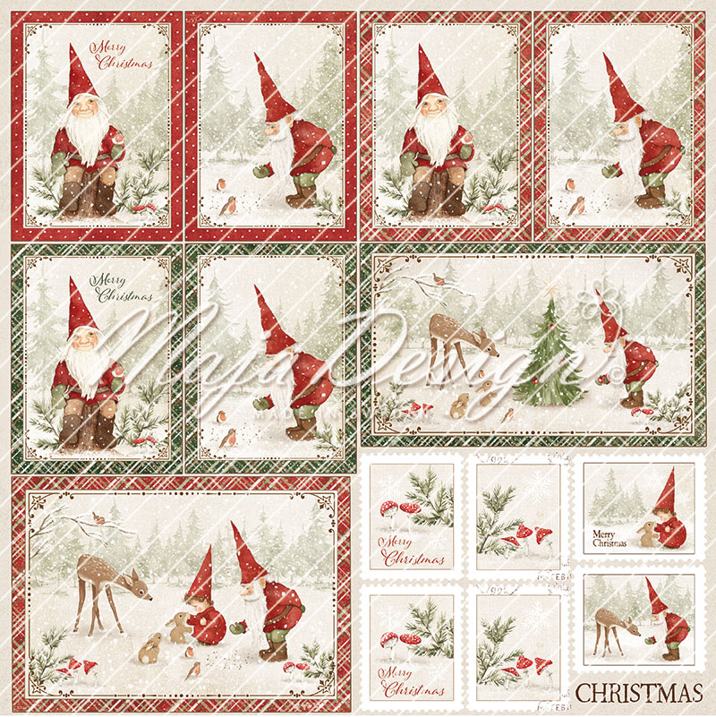 MAJA DESIGN-Woodland Christmas - Ephemera - 2