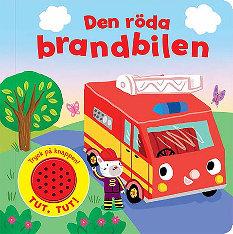 The red fire engine - book with sound