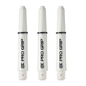 Target Pro Grip White x 3 Set Short 34mm