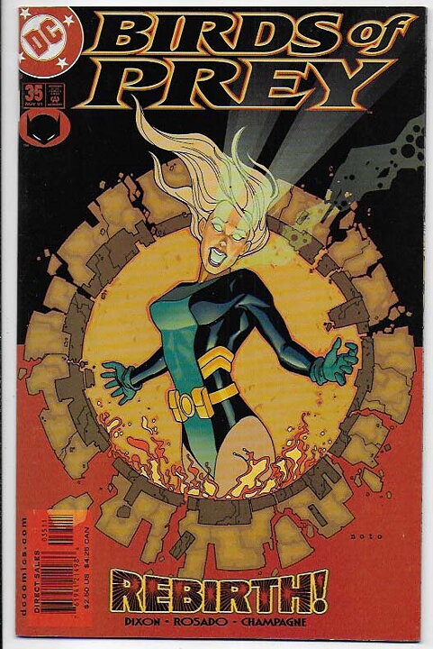Birds of Prey # 35 VF/NM
