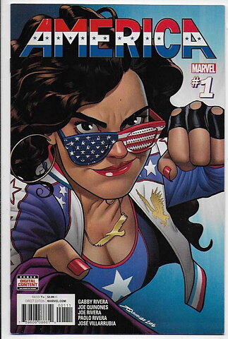 America # 1 Cover A VF/NM 1st Issue