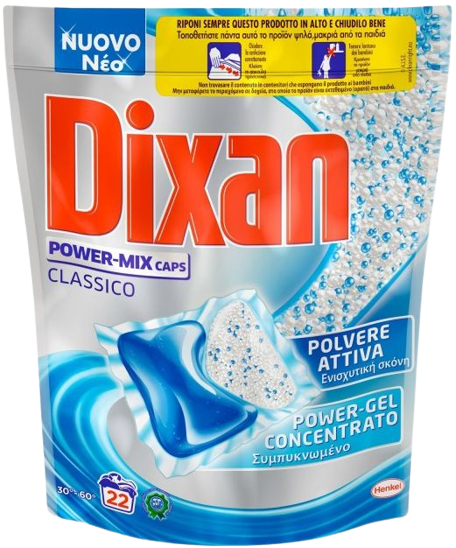 Tvättkapslar Powermix 22st - Dixan