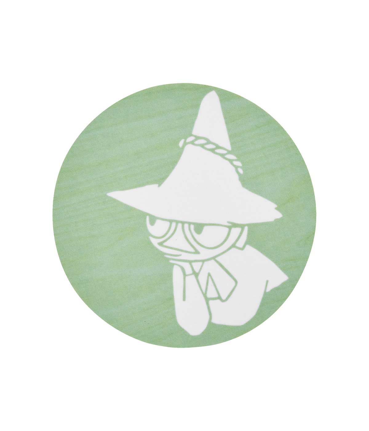 Moomin glass coaster Ø 10 cm - Snufkin