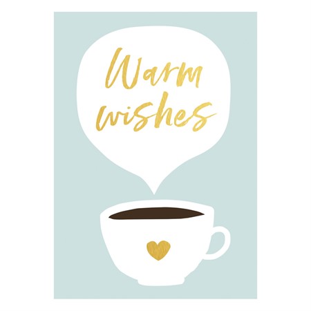 Post card "Warm Wishes" - Timi