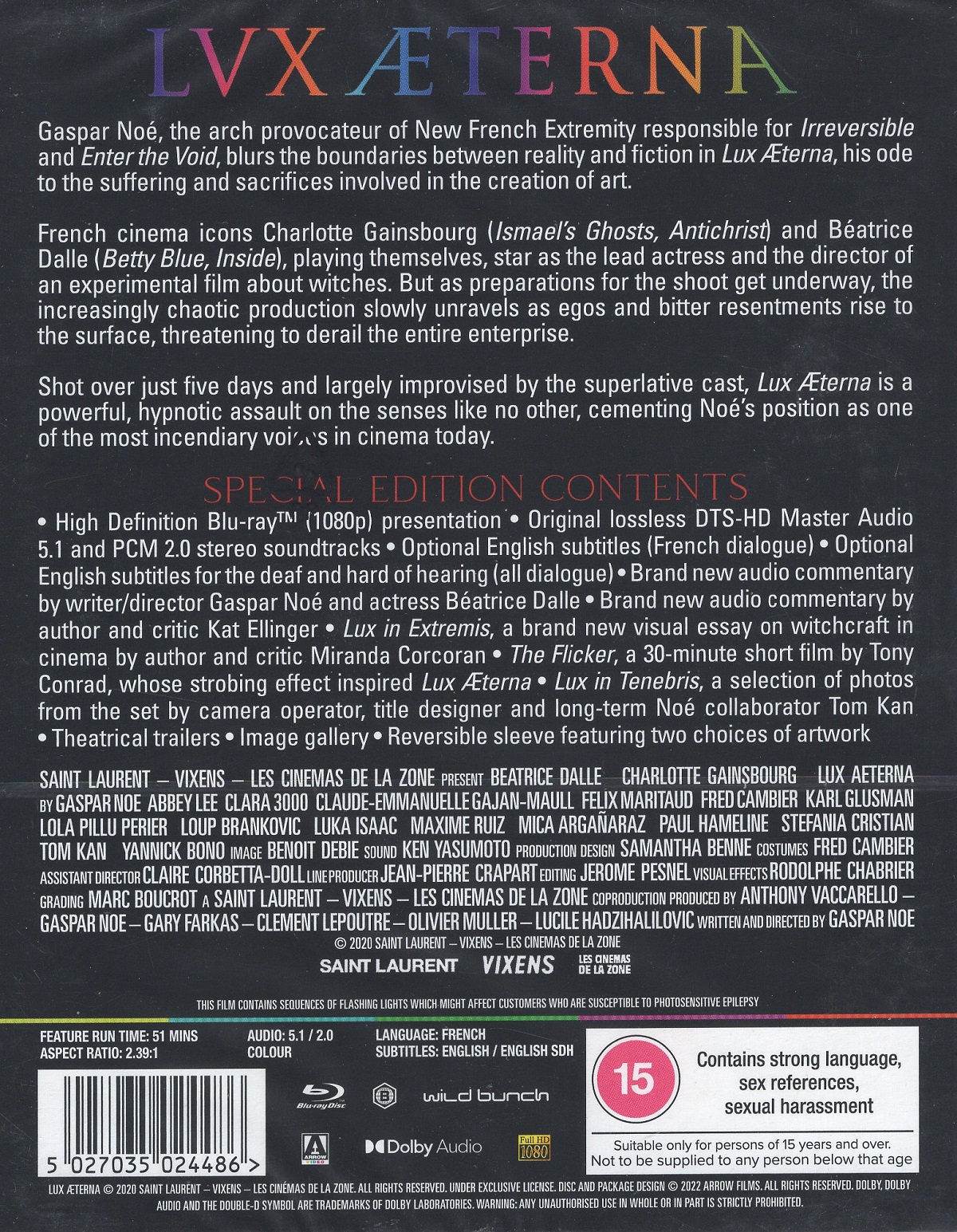 Lux Aeterna (ej svensk text) (Blu-ray) - 2
