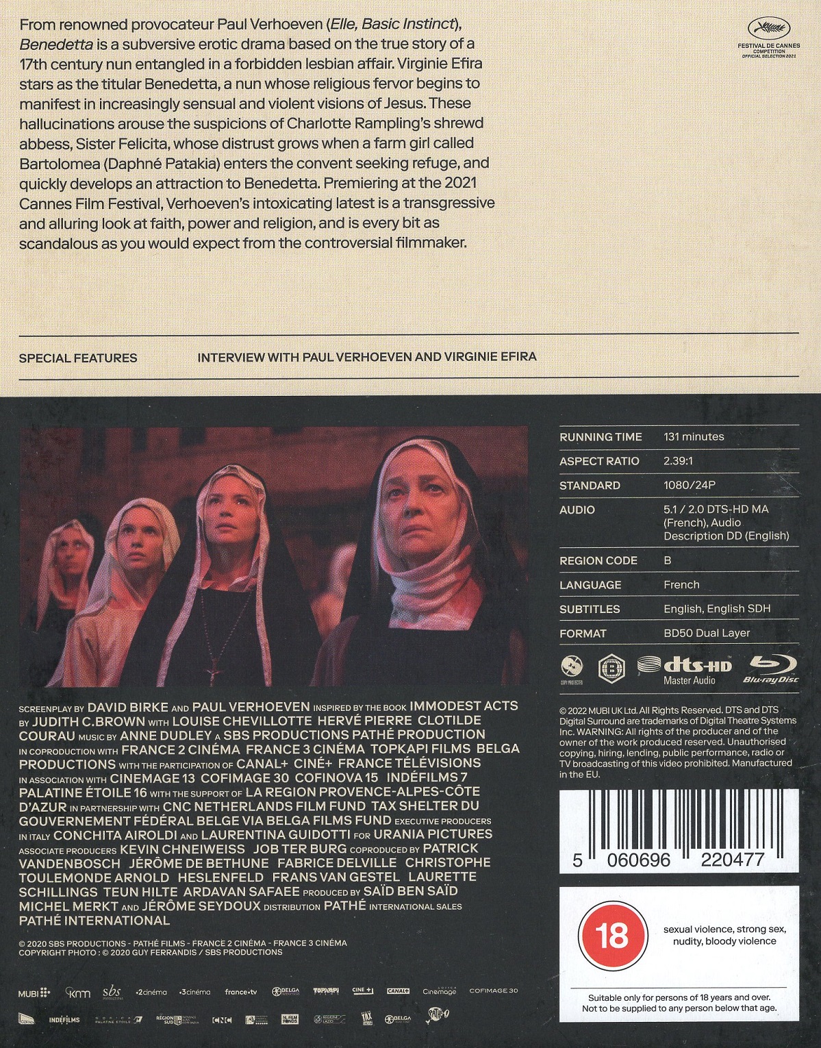 Benedetta (ej svensk text) (Blu-ray) - 2