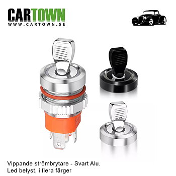 Switch Vippande Svart On-Off