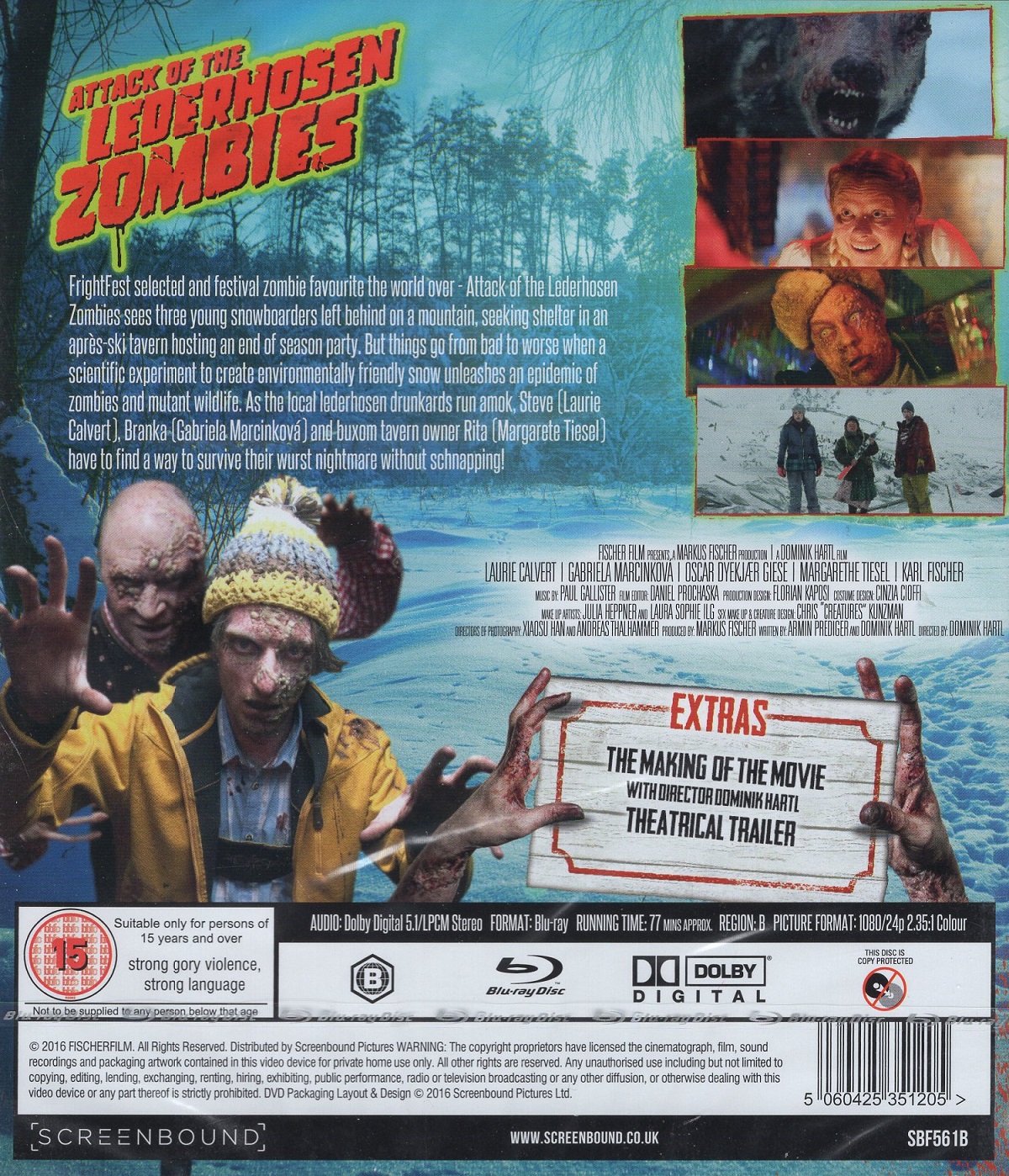 Attack of the Lederhosen Zombies (ej svensk text) (Blu-ray) - 2
