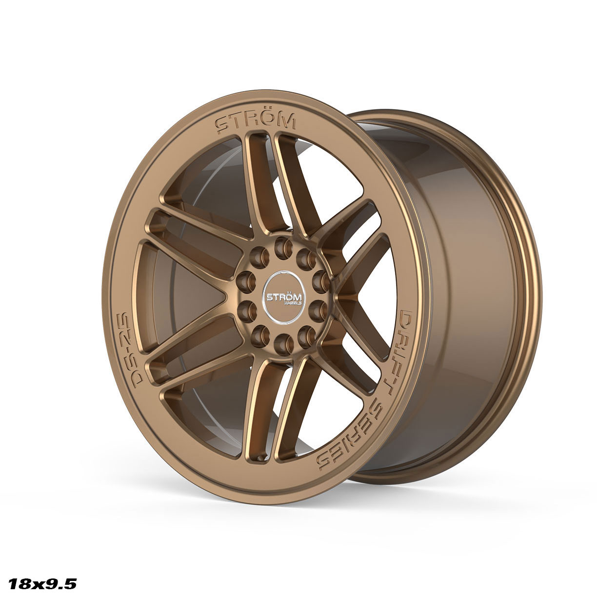 18" Ström DS-25 Gloss bronze 5x114,3 5x120 - 2