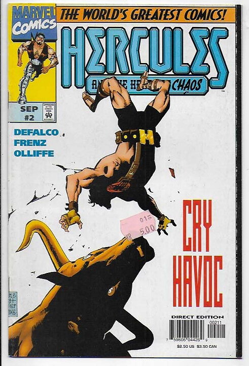 Hercules: Heart of Chaos Set # 1-3 VF-NM