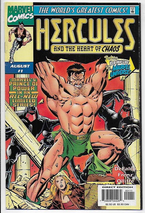 Hercules: Heart of Chaos Set # 1-3 VF-NM