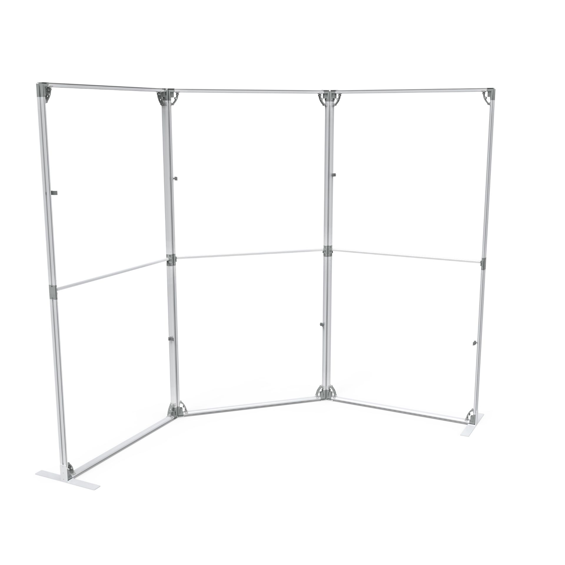 FastFrame™ Displaysystem Pop-Up Kit inkl. 3 ramar L 100 x H 200 cm och 4 textildukar - 2
