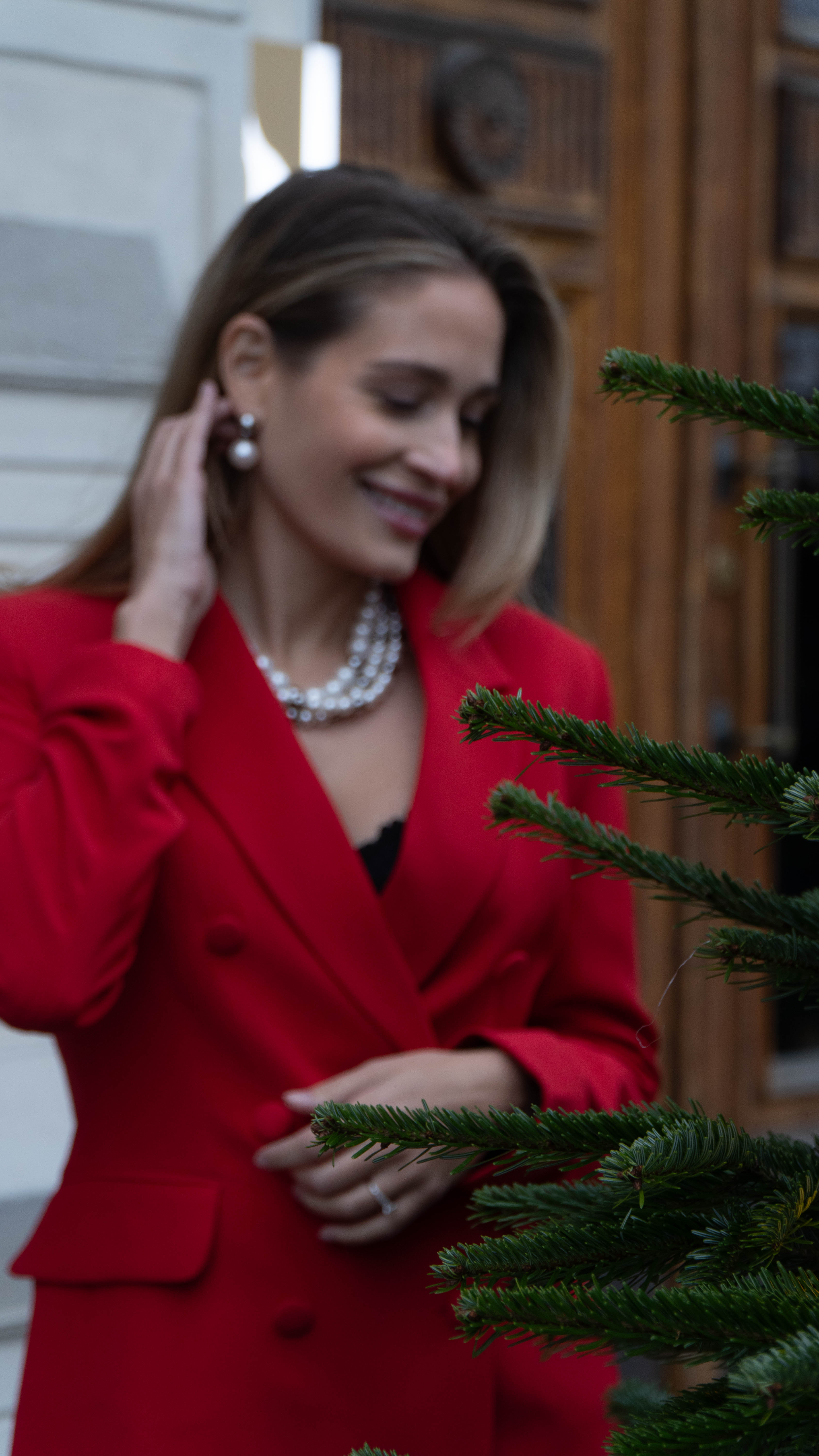 Jolie pearl necklace, 90 cm steel - 6