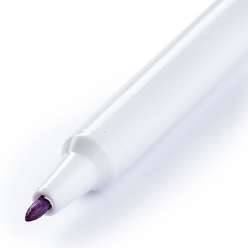 Självupplöslig Marker Penna Lila