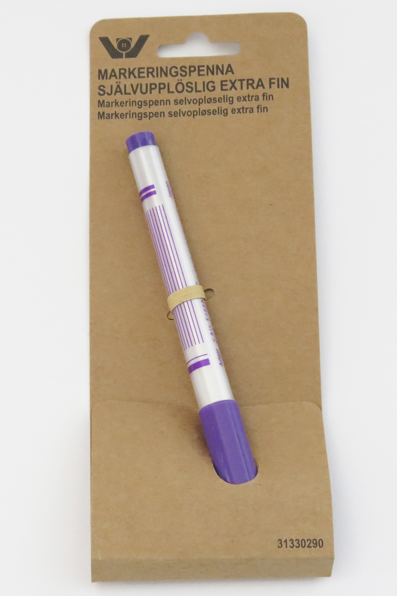 Självupplöslig Marker Penna Lila Tunn Spets